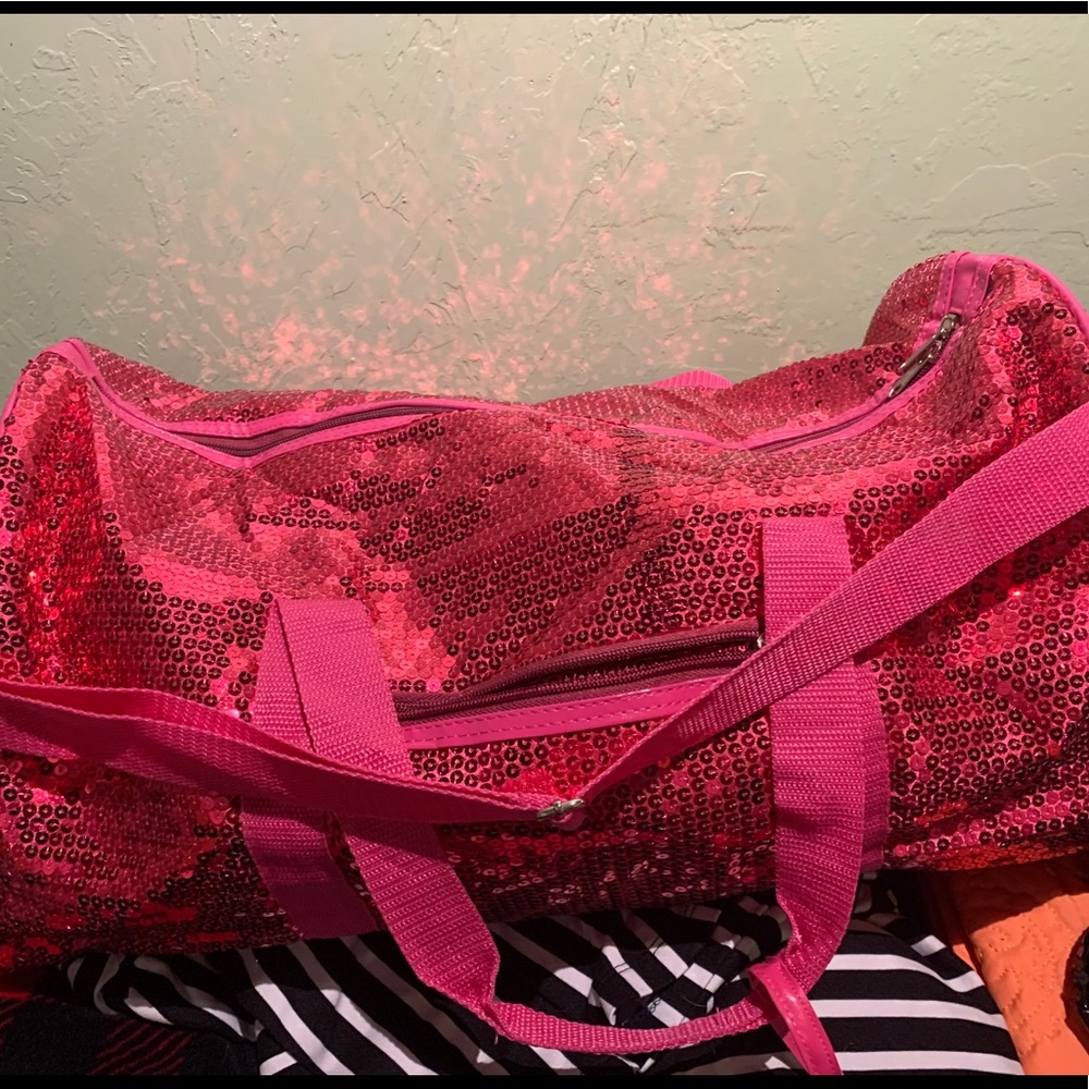 Sparkle duffle bag